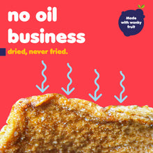 Load image into Gallery viewer, Air-dried apple crisps with a coconut twist.